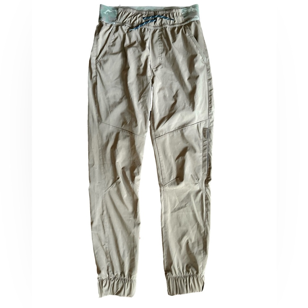 Weatherproof Kids’ Light Brown Cargo Jogger Poly Spandex Pants Size M(10/12) EUC
